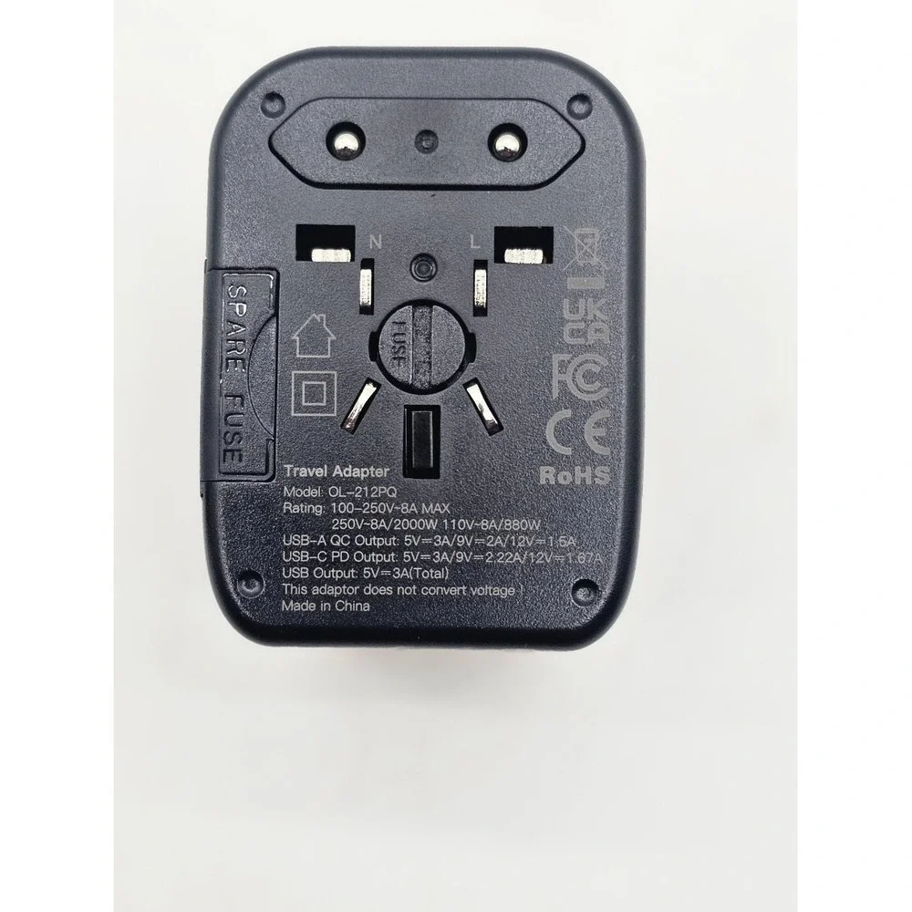 Universal Travel International Plug Adapter Power Outlet Nosanla New the Box
